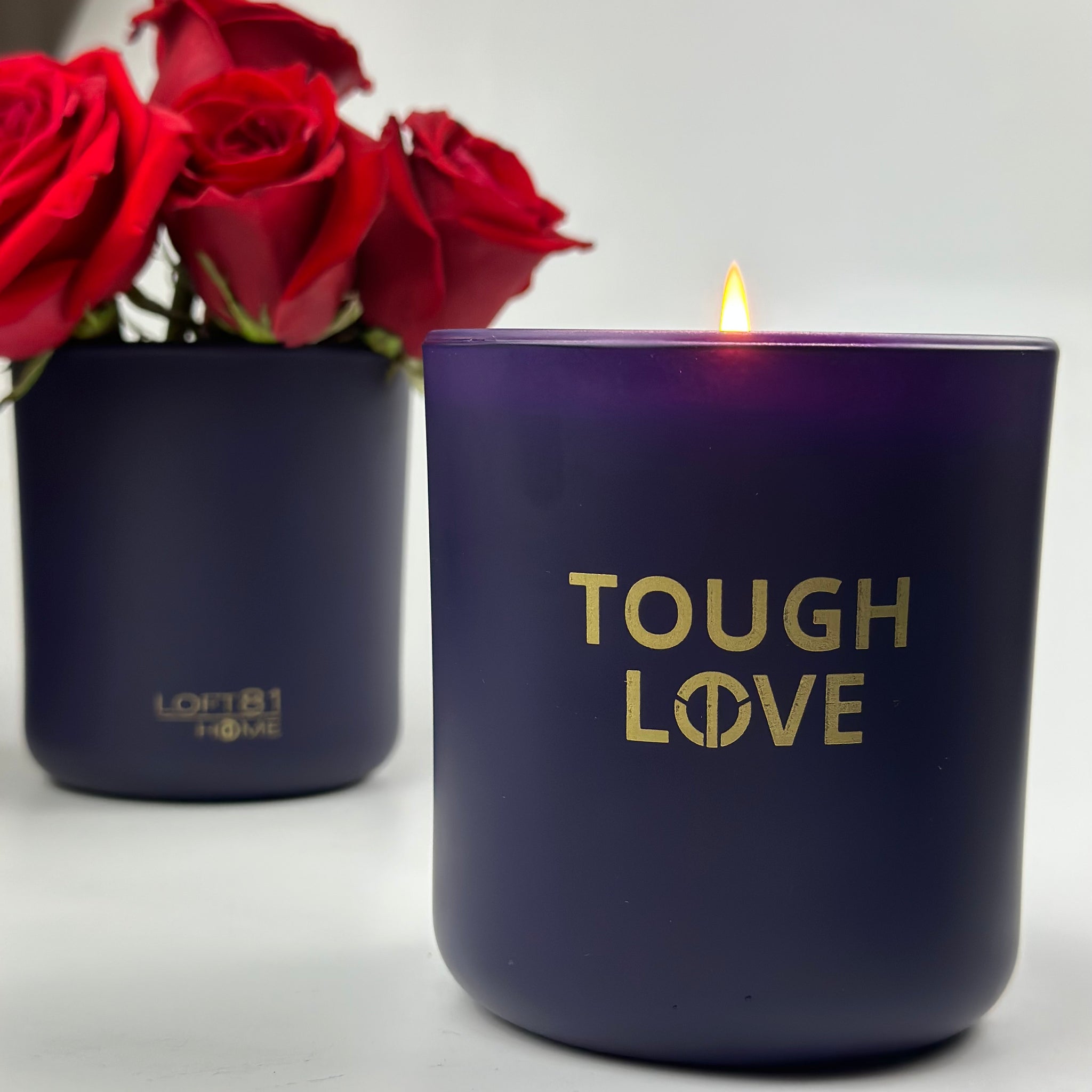 TOUGH LOVE Scented Intention Candle by Loft81 Home and Terrell Owens