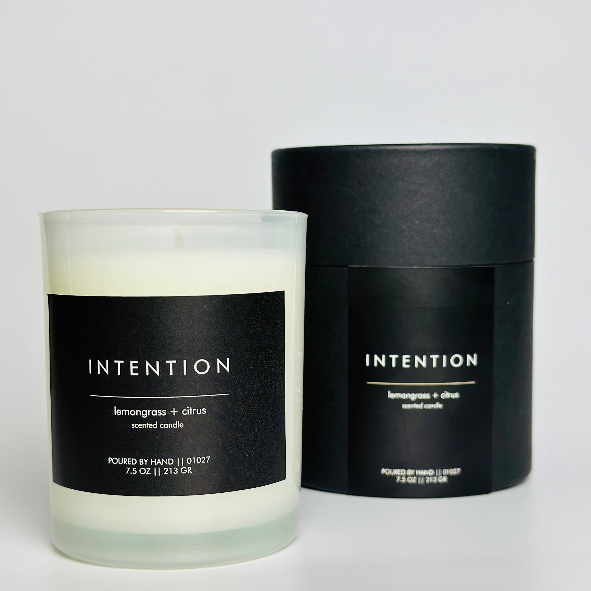 intention candle lemongrass and citrus by loft81 home